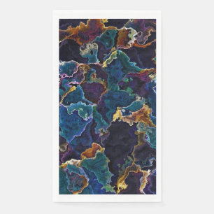 Oil Slick Napkins Servet