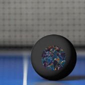 Oil Slick Ping Pong Ball (Net)