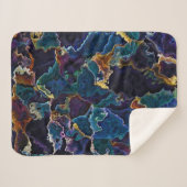 Oil Slick Sherpa Blanket Sherpa Deken (Voorkant (horizontaal))