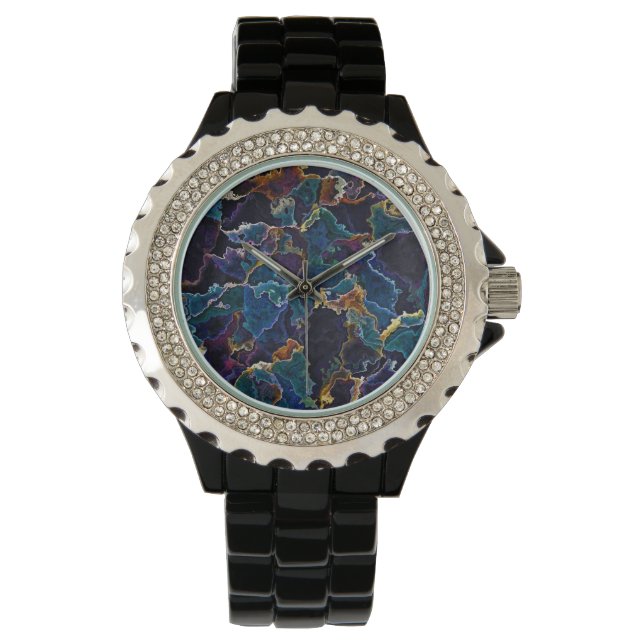 Oil Slick Watch Horloge (Voorkant)