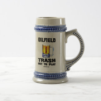 Oilfield afval uit om te spelen, beerstop bierpul