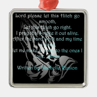 Oilfield Prayer Runion Metalen Ornament