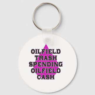 Oilfield Trash Spending Oilfield Cash Sleutelhanger