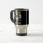 Oilfield Worker Rig Drilling Roughneck Oilfield Reisbeker (Voorkant links)