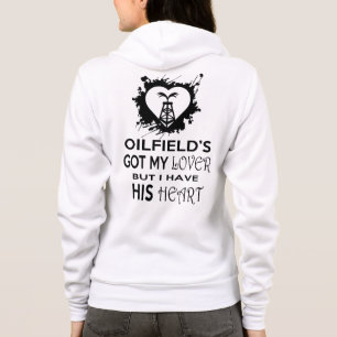 Oilfields hebben mijn Lover Womens Hoodie