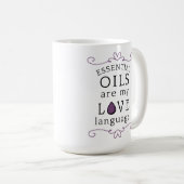 Oils Are My Love Language Mug Lavender/Purple (Devant droit)