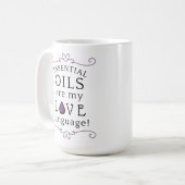 Oils Are My Love Language Mug Lavender/Purple (Devant gauche)