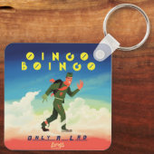 Oingo Boingo only a lad metal keychain (Achterkant)