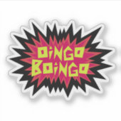 Oingo Boingo spiky sticker (Voorkant)