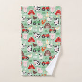 Oink Baa Moo Cock-a-doodle-do Farm Kids (Serviette à main)