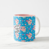 Oink For Love Coffee Mug (Devant droit)