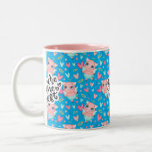 Oink For Love Coffee Mug (Gauche)