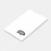 OINK Funny  Pig Post-it® Notes (Schuin)