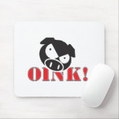 OINK_GraphicReversed Muismat (Met muis)