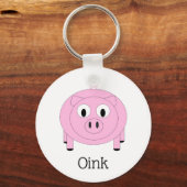'Oink' Little Pig Sleutelhanger (Voorkant)
