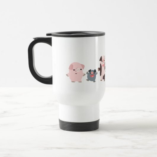 Oinky mug 2 : le joyeux groupe Commuter Mug (Gauche)