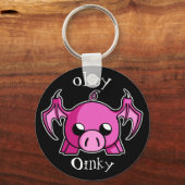 Oinky sleutelhanger gehoorzamen (Voorkant)