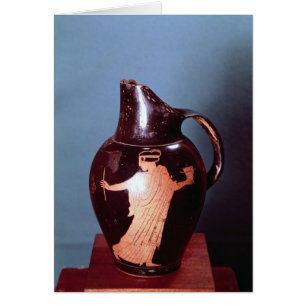 Oinochoe à silex rouge