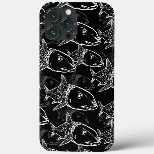 Oio - Hawaïaans beendervis print patroon Case-Mate iPhone Case (Achterkant)
