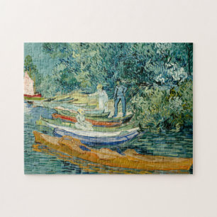 Oise Bank te Auver door Van Gogh Puzzle Legpuzzel