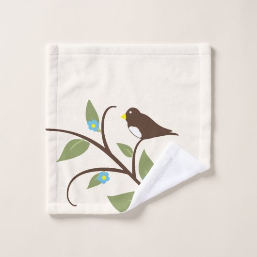 Oiseau (Gant de toilette)