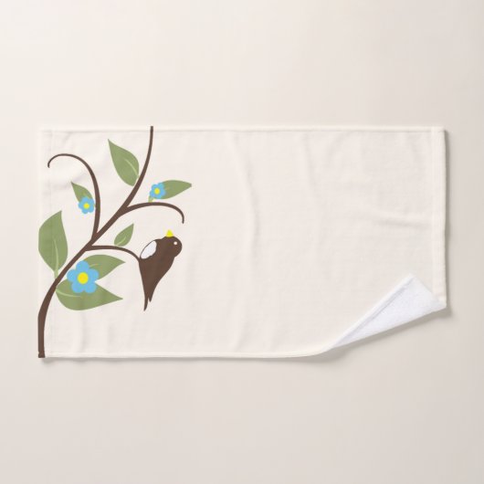 Oiseau (Serviette à main)