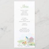 Oiseau à la carte de douche de clôture (Devant)