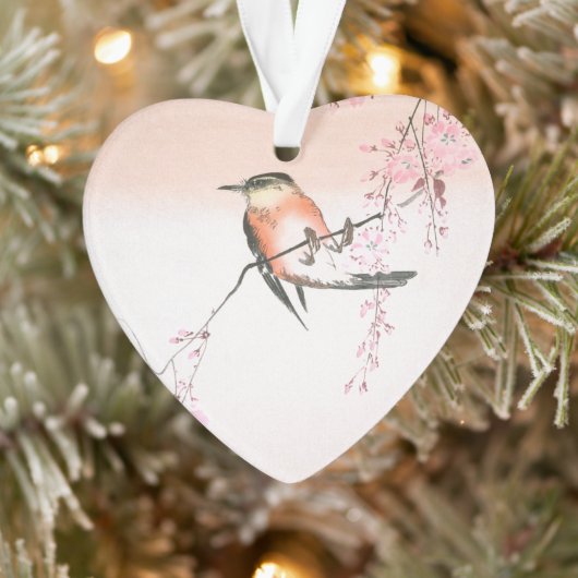 Oiseau à la cerise en pleurs - Shidarezakura ni ko (Arbre)