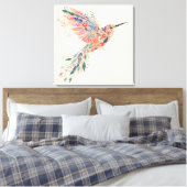 Oiseau à l'esprit libre – Art mural bohème à l'aqu (Insitu(Chambre))