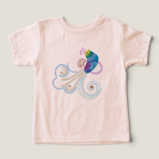 Oiseau Abstrait coloré (Design Recto)