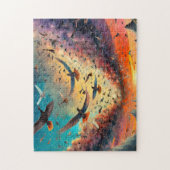 Oiseau Art 4 The Daily Jigsaw puzzle Récent (Vertical)