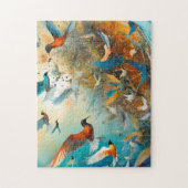 Oiseau Art 8 Audacieux et Beau Jigsaw Puzzle Inter (Vertical)