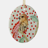 Oiseau artistique pour ornement du jardin (Droite)