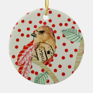 Oiseau artistique pour ornement du jardin