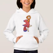 Oiseau au baseball avec gant de baseball (Devant)