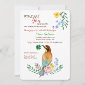 Oiseau Avec Invitation Shamrock (Devant)