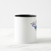 Oiseau avec Raygun - tasse (Centre)