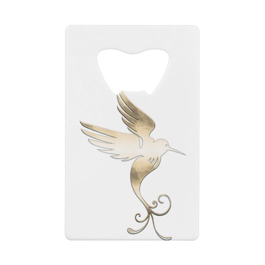 Oiseau blanc doré (Devant)