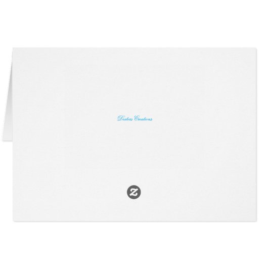 Oiseau bleu et baies (Dos Horizontal)