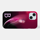 OISEAU CLAIR / FUCHSIA ROSE NOIR MONOGRAMME ABSTRA (Verso Horizontal)