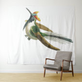 Oiseau dans la tapisserie de vol (En situation (horizontale))