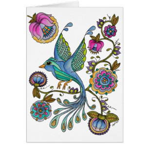 Oiseau dans le paradis