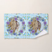 Oiseau Dans Le Serviette De Bain Nid (Serviette à main)