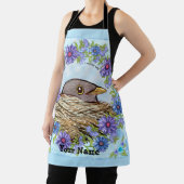 Oiseau dans le tablier du Nest (Insitu)