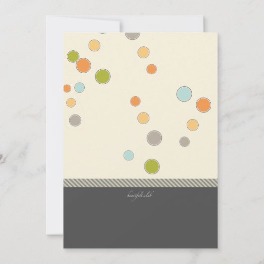 Oiseau dans les bottes Invitation à la douche (Dos)