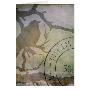 Oiseau dans une branche 2