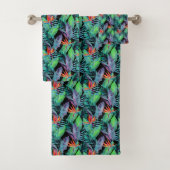 Oiseau d'aquarelle du paradis (En situation)