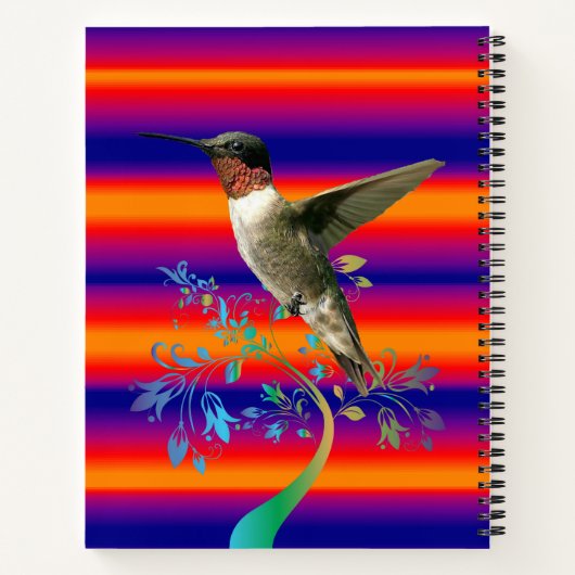 Oiseau de Carnet spiral (Dos)