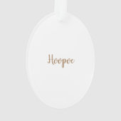 Oiseau de Hoopoe (dos)