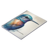 Oiseau de Humming| Journal carnet (Côté gauche)